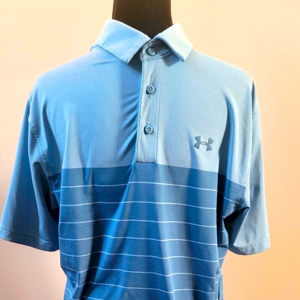 Light blue , UnderArmour t-shirt, excellent condition
